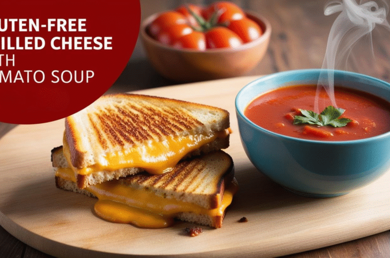 Gluten-Free Grilled Cheese With Tomato Soup