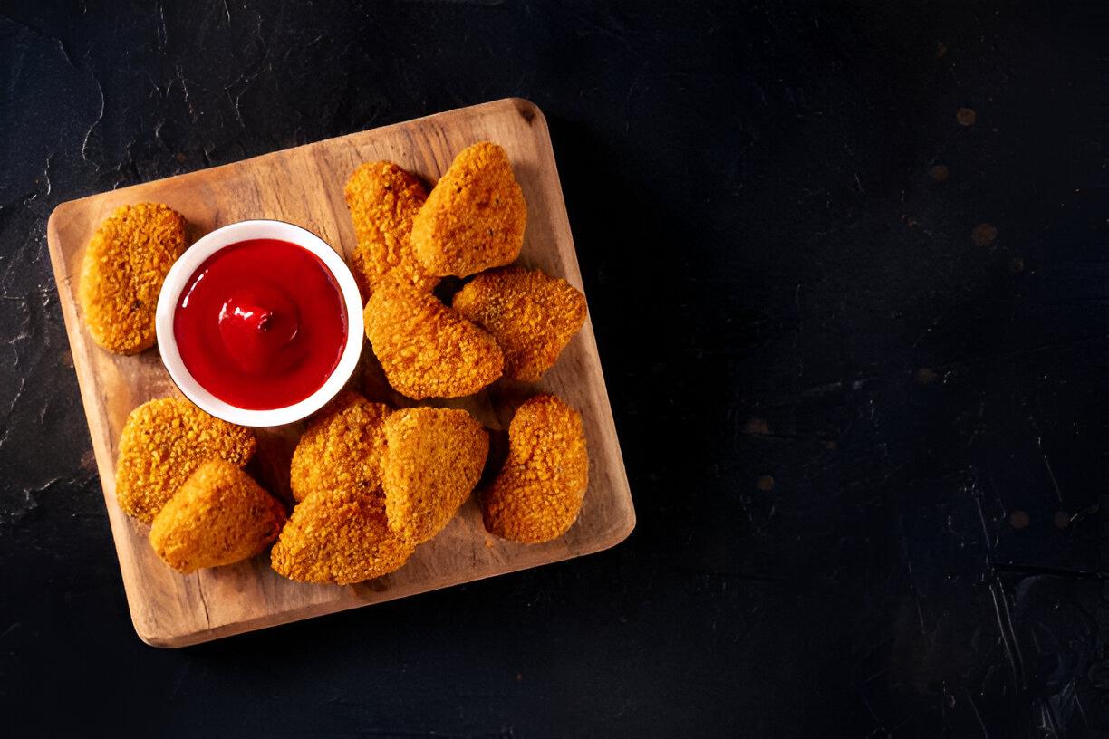 Easy Gluten-Free Chicken Nuggets with Dipping Sauces